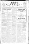 Bellshill Speaker Friday 20 June 1930 Page 1