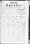 Bellshill Speaker Friday 01 August 1930 Page 1