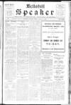 Bellshill Speaker Friday 08 August 1930 Page 1