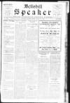 Bellshill Speaker Friday 15 August 1930 Page 1