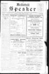Bellshill Speaker Friday 05 December 1930 Page 1