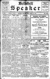 Bellshill Speaker Friday 24 March 1933 Page 1