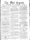 Diss Express Friday 20 July 1894 Page 1