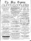 Diss Express Friday 25 March 1898 Page 1