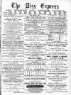 Diss Express Friday 04 November 1898 Page 1