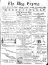 Diss Express Friday 10 November 1911 Page 1