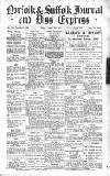 Diss Express Friday 27 August 1943 Page 1