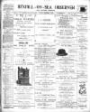 Bexhill-on-Sea Observer Saturday 10 September 1898 Page 1