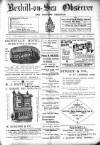 Bexhill-on-Sea Observer Saturday 25 October 1902 Page 1