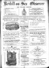 Bexhill-on-Sea Observer Saturday 27 December 1902 Page 1