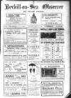 Bexhill-on-Sea Observer Saturday 03 March 1906 Page 1