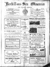Bexhill-on-Sea Observer Saturday 02 January 1909 Page 1
