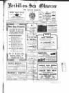 Bexhill-on-Sea Observer Saturday 03 December 1910 Page 1