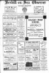 Bexhill-on-Sea Observer Saturday 09 November 1912 Page 1