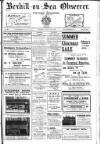 Bexhill-on-Sea Observer Saturday 16 August 1913 Page 1