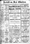 Bexhill-on-Sea Observer Saturday 30 December 1922 Page 1