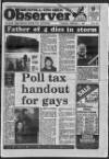 Bexhill-on-Sea Observer Thursday 01 February 1990 Page 1