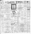 Larne Times Saturday 14 September 1895 Page 1