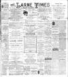 Larne Times Saturday 11 January 1896 Page 1