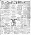 Larne Times Saturday 15 February 1896 Page 1
