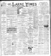 Larne Times Saturday 07 November 1896 Page 1