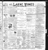 Larne Times Saturday 14 January 1899 Page 1