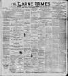 Larne Times Saturday 20 January 1900 Page 1