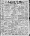 Larne Times Saturday 22 September 1900 Page 1