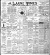 Larne Times Saturday 24 September 1904 Page 1