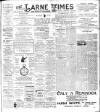 Larne Times Saturday 11 February 1905 Page 1