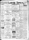 Larne Times Saturday 24 August 1918 Page 1