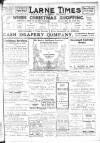 Larne Times Saturday 21 December 1918 Page 1