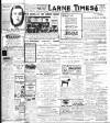 Larne Times Saturday 24 May 1919 Page 1