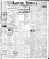 Larne Times Saturday 23 August 1919 Page 1