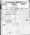 Larne Times Saturday 12 March 1921 Page 1
