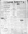 Larne Times Saturday 30 July 1921 Page 1