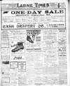 Larne Times Saturday 03 September 1921 Page 1