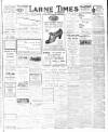 Larne Times Saturday 21 January 1922 Page 1