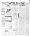 Larne Times Saturday 28 January 1922 Page 1