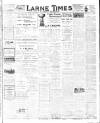 Larne Times Saturday 25 March 1922 Page 1