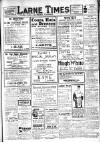 Larne Times Saturday 03 November 1928 Page 1