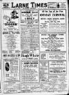 Larne Times Saturday 26 July 1930 Page 1