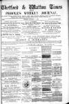 Thetford & Watton Times Saturday 01 November 1884 Page 1