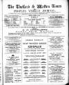 Thetford & Watton Times Saturday 11 January 1890 Page 1