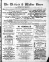Thetford & Watton Times Saturday 29 October 1892 Page 1