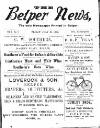 Belper News Friday 31 July 1896 Page 1