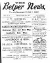 Belper News Friday 18 September 1896 Page 1