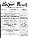 Belper News Friday 25 September 1896 Page 1