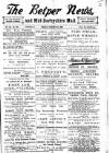 Belper News Friday 13 January 1899 Page 1
