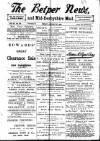 Belper News Friday 27 January 1899 Page 1